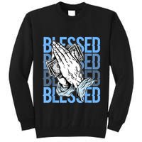 Blessed Matching To Shoe 1 UNC Toe Tall Sweatshirt