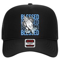 Blessed Matching To Shoe 1 UNC Toe Trucker Hat
