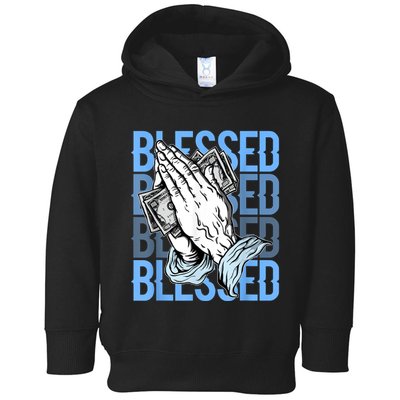 Blessed Matching To Shoe 1 UNC Toe Toddler Hoodie