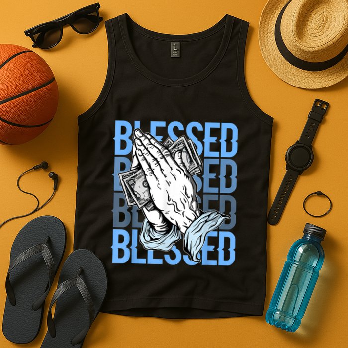 Blessed Matching To Shoe 1 UNC Toe Tank Top