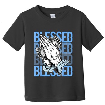 Blessed Matching To Shoe 1 UNC Toe Toddler T-Shirt