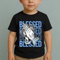 Blessed Matching To Shoe 1 UNC Toe Toddler T-Shirt