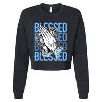 Blessed Matching To Shoe 1 UNC Toe Cropped Pullover Crew