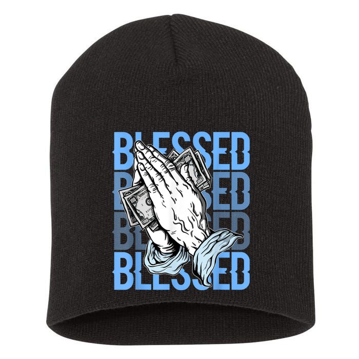 Blessed Matching To Shoe 1 UNC Toe Short Acrylic Beanie