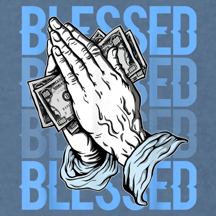 Blessed Matching To Shoe 1 UNC Toe Garment-Dyed Sweatshirt