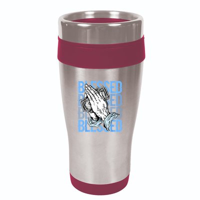 Blessed Matching To Shoe 1 UNC Toe 16oz Travel Tumbler