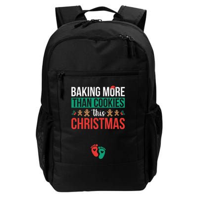 Baking More Than Cookies This Christmas Pregnancy Announce Backpack