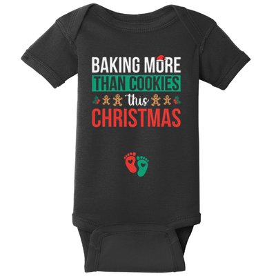 Baking More Than Cookies This Christmas Pregnancy Announce Baby Bodysuit