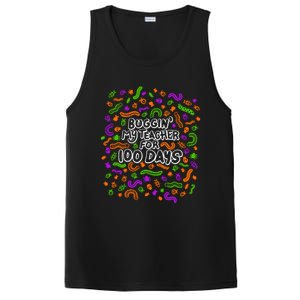 Buggin' My Teacher For 100 Days Of School Brighter Gift PosiCharge Competitor Tank