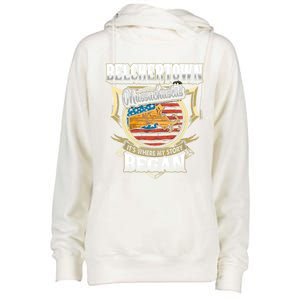 Belchertown Massachusetts Usa Flag 4th Of July Funny Gift Womens Funnel Neck Pullover Hood