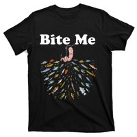 Bite Me Unique Fishing Gift For Fishing Lovers T-Shirt