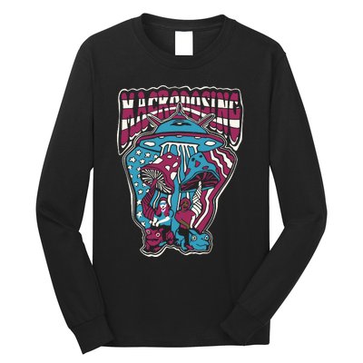 Billy Macrodosing Usa Long Sleeve Shirt