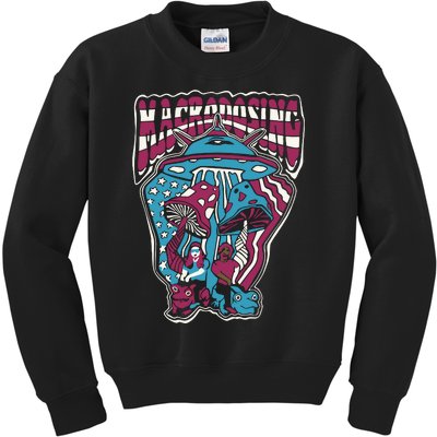 Billy Macrodosing Usa Kids Sweatshirt