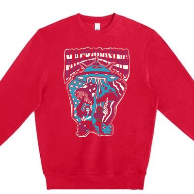 Billy Macrodosing Usa Premium Crewneck Sweatshirt