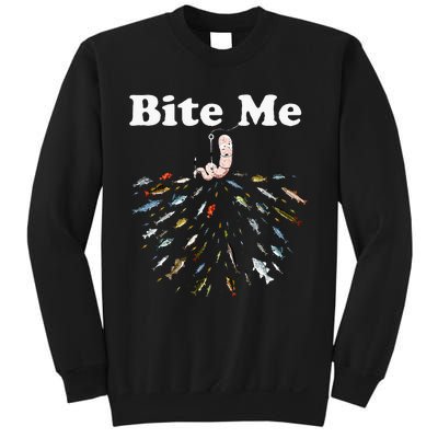 Bite Me Unique Fishing Gift For Fishing Lovers Sweatshirt