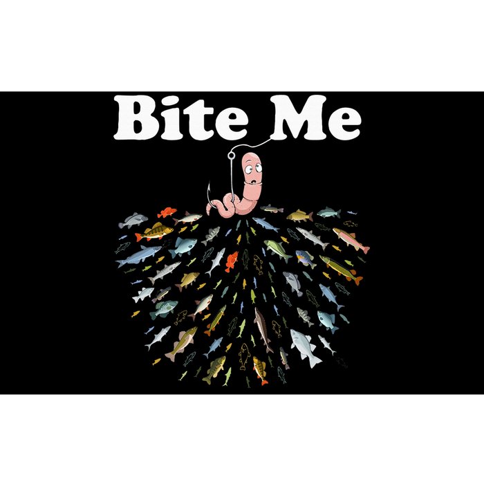 Bite Me Unique Fishing Gift For Fishing Lovers Bumper Sticker