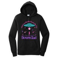 Beam Me Up Alien Ufo Down Bad Cosmic Space Women's Pullover Hoodie