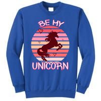 Be My Unicorn Funny Valentine's Day Gift Sweatshirt