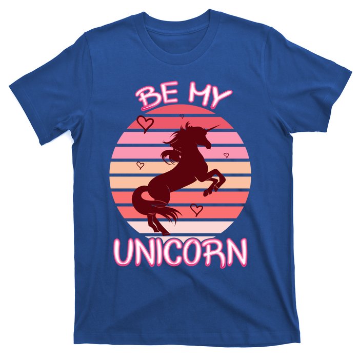 Be My Unicorn Funny Valentine's Day Gift T-Shirt