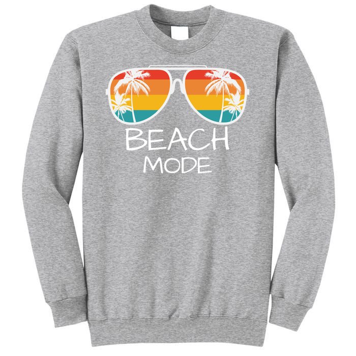 Beach Mode Vacy Mode Beach Life Vintage Sunset Beach Trip Sweatshirt