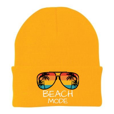 Beach Mode Vacy Mode Beach Life Vintage Sunset Beach Trip Knit Cap Winter Beanie