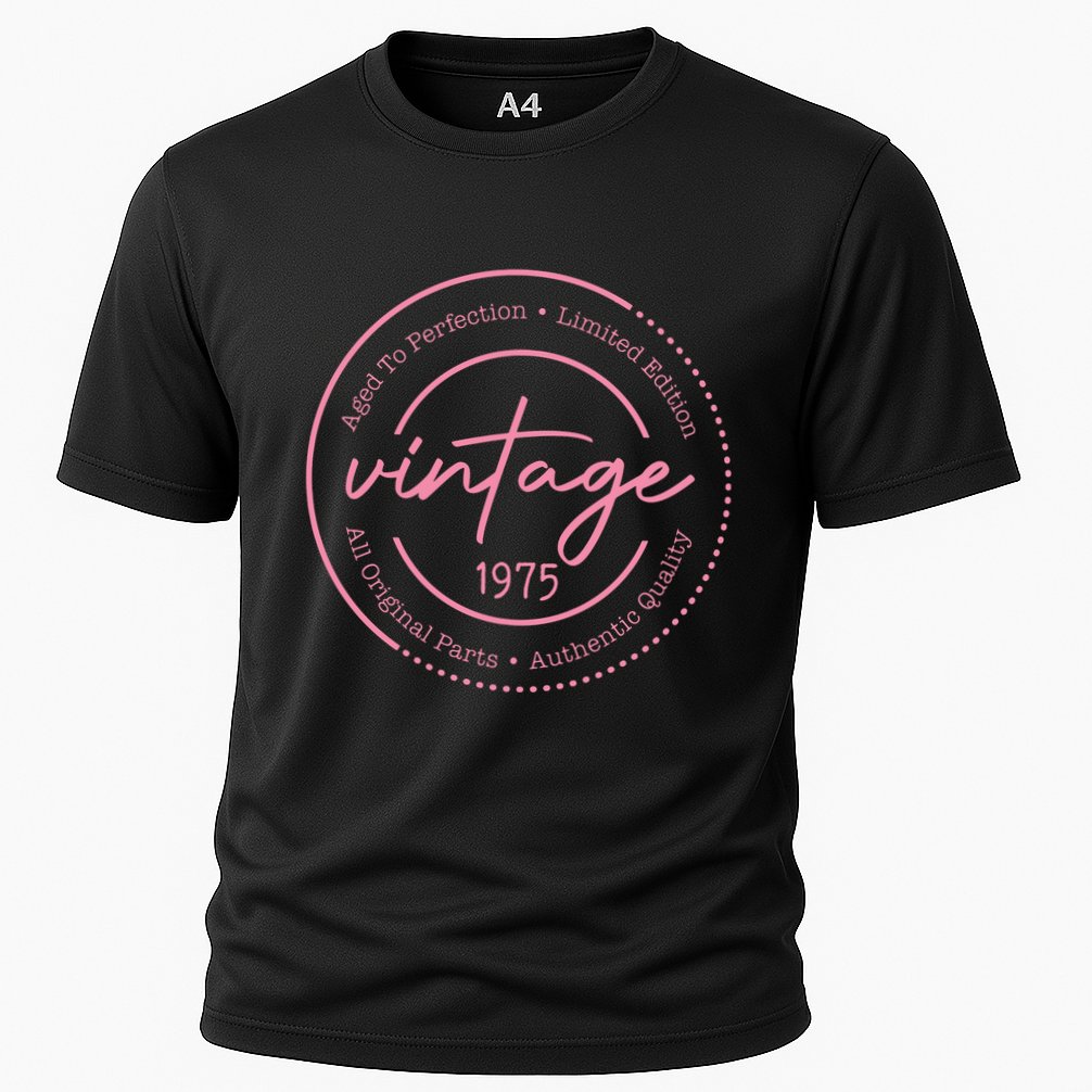Birthday Mom Vintage 1975 Birthday Mom Gift 48th Birthday Cooling Performance Crew T-Shirt