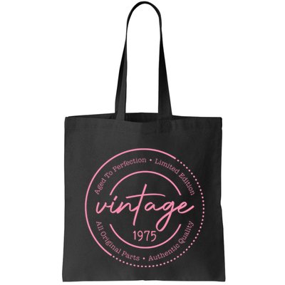 Birthday Mom Vintage 1975 Birthday Mom Gift 48th Birthday Bag
