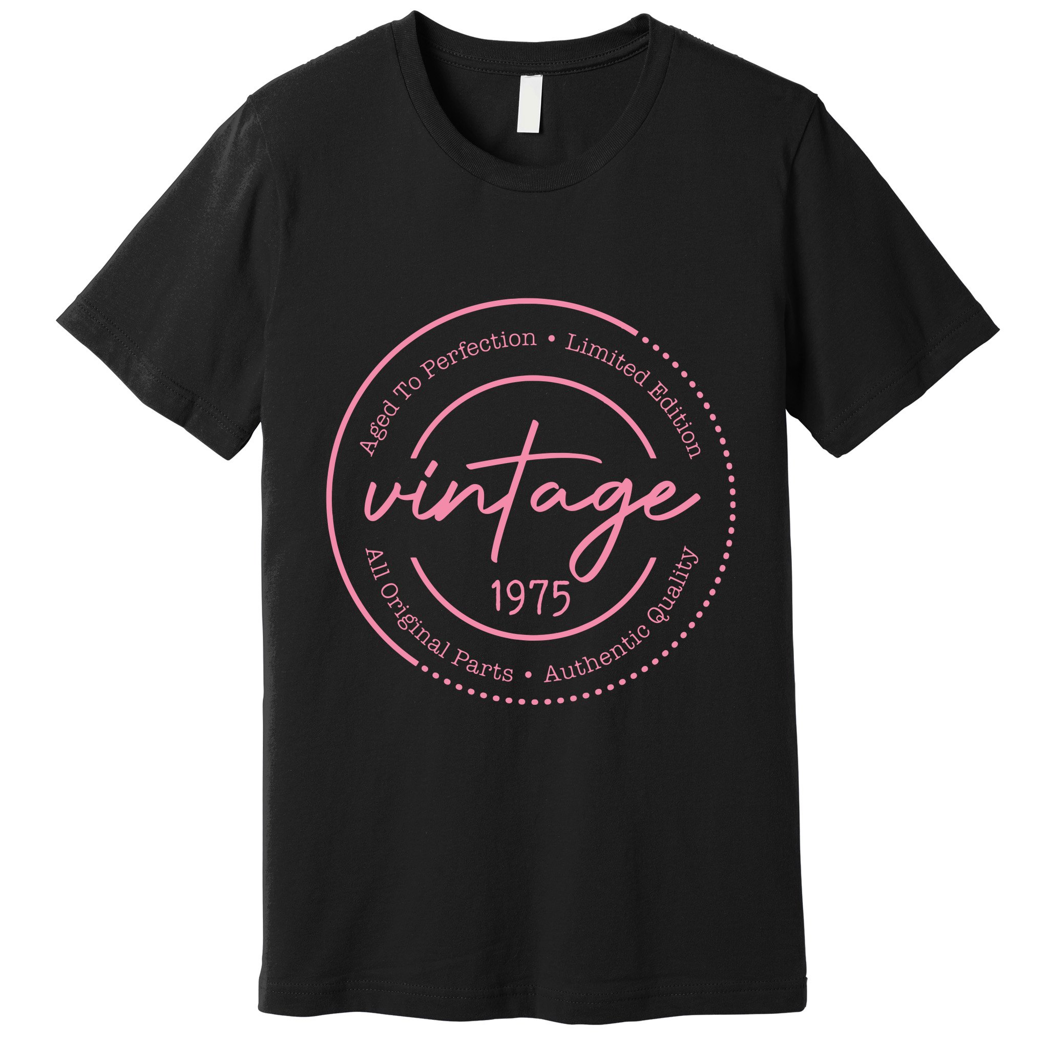 Birthday Mom Vintage 1975 Birthday Mom Gift 48th Birthday Premium T-Shirt
