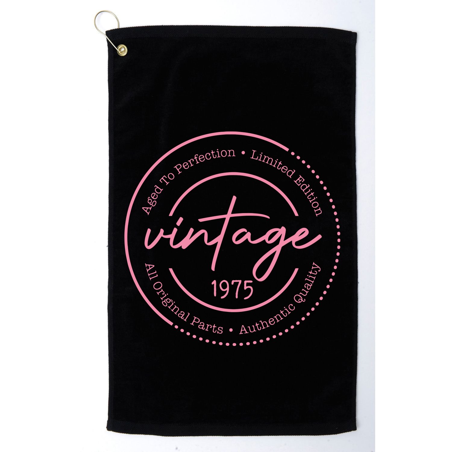 Birthday Mom Vintage 1975 Birthday Mom Gift 48th Birthday Golf Towel