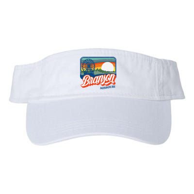 Branson Missouri Vintage 80s Style Retro Distressed Visor