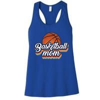 Basketball Mom Vintage 90s Style Basketball Mother Gift Great Gift Women's Racerback Tank