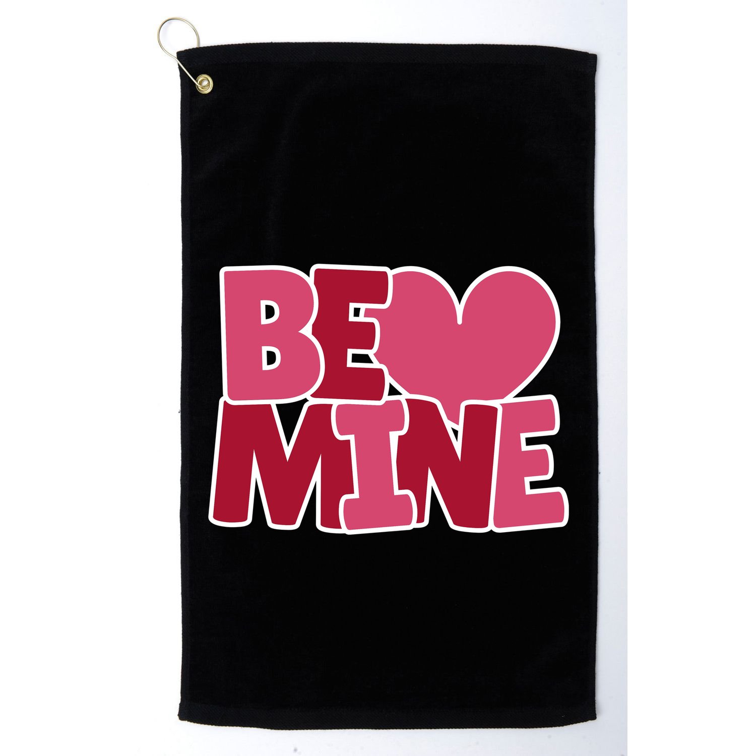 Be Mine Valentine Golf Towel