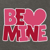 Be Mine Valentine Cotton Canvas Backpack