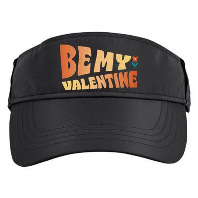 Be My Valentine Floral Cute Gift Adult Drive Performance Visor