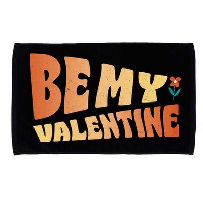 Be My Valentine Floral Cute Gift Microfiber Hand Towel