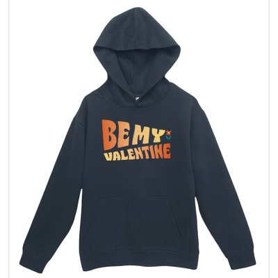 Be My Valentine Floral Cute Gift Urban Pullover Hoodie