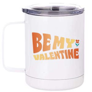 Be My Valentine Floral Cute Gift 12 oz Stainless Steel Tumbler Cup