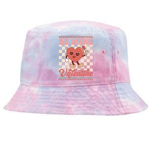 Be Mine Valentine Funny Gift For Valentine's Day Tie-Dyed Bucket Hat