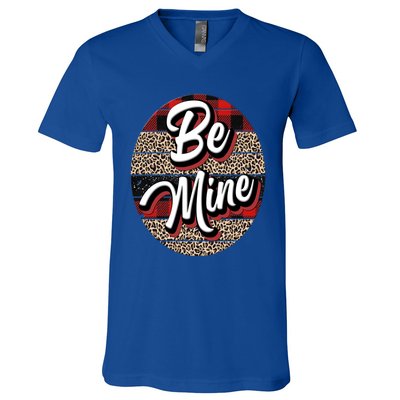 Be Mine Valentines Design Meaningful Gift V-Neck T-Shirt