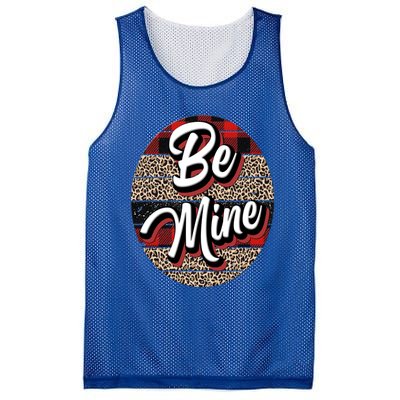 Be Mine Valentines Design Meaningful Gift Mesh Reversible Basketball Jersey Tank