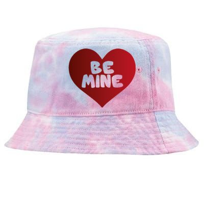 Be Mine Valentines Love Heart Funny Gift Tie-Dyed Bucket Hat