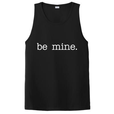 Be Mine Valentine Funny Cute Valentines Day PosiCharge Competitor Tank