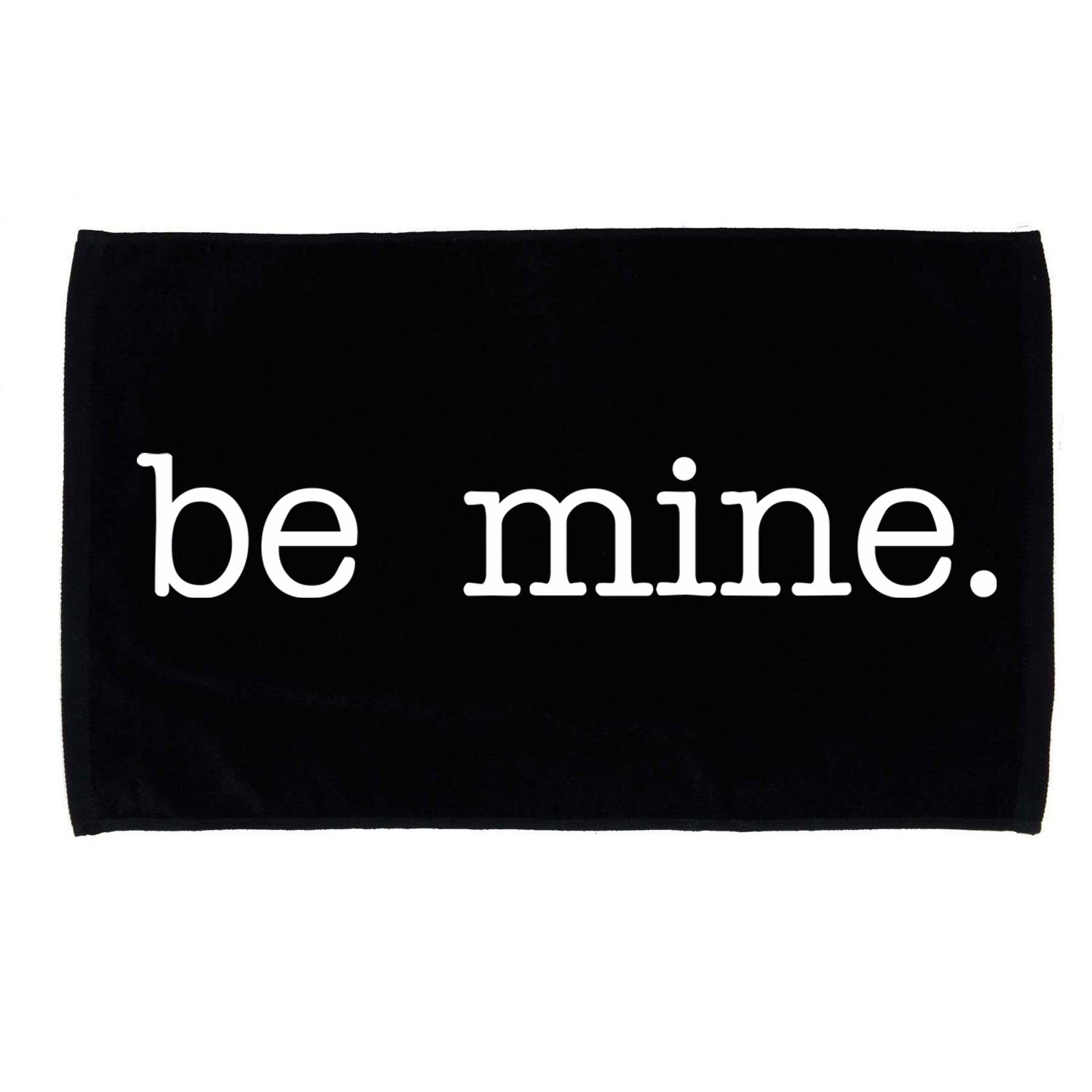 Be Mine Valentine Funny Cute Valentines Day Microfiber Hand Towel
