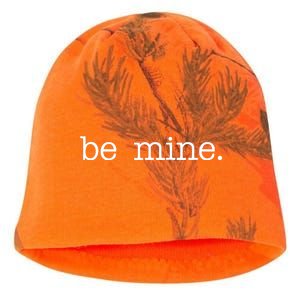 Be Mine Valentine Funny Cute Valentines Day Kati - Camo Knit Beanie