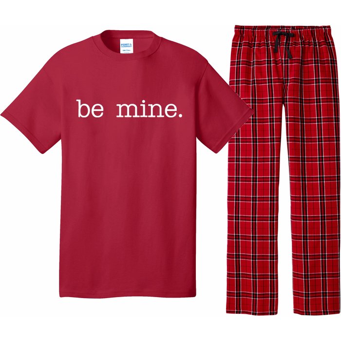 Be Mine Valentine Funny Cute Valentines Day Pajama Set