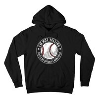 Baseball Mom Voice Funny Baseball Mama Mothers Day Hoodie