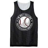 Baseball Mom Voice Funny Baseball Mama Mothers Day Mesh Reversible Basketball Jersey Tank