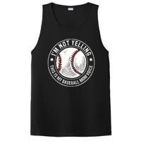 Baseball Mom Voice Funny Baseball Mama Mothers Day PosiCharge Competitor Tank