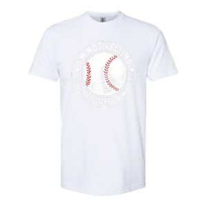 Baseball Mom Voice Funny Baseball Mama Mothers Day Softstyle CVC T-Shirt