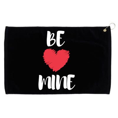 Be Mine Valentine's Day Phrases Meaningful Gift Grommeted Golf Towel